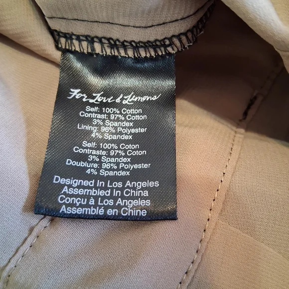 ๐ For Love And Lemons Black Eyelet Lace Cropped Jumpsuit Sz.XS - Picture 10 of 14